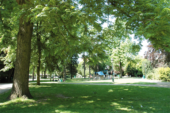Parken gesloten