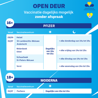 Facebook post Vacci open deur NL Facebook post Vacci open deur NL