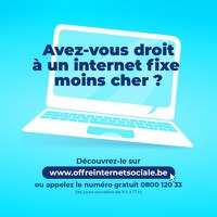 Offre internet sociale pour les bénéficiaires du CPAS Illustration de l'actualité - cliquer pour agrandir