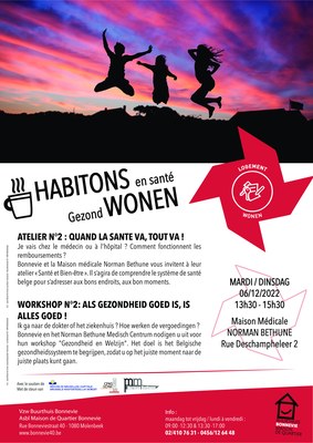 Affiche atelier 2 santé et bien-être Affiche atelier 2 santé et bien-être