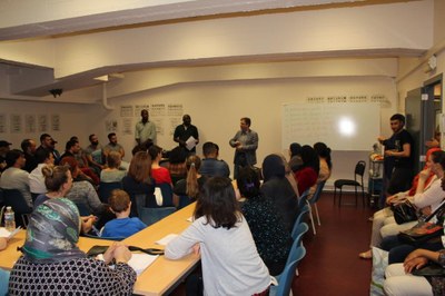 Uitreiking attesten Alfa 2016 Cursisten tijdens de diploma-uitreiking