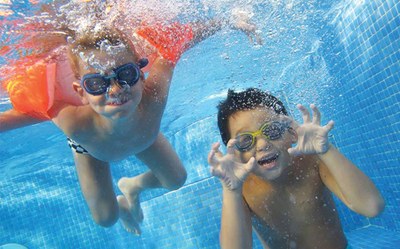 Piscine en fête