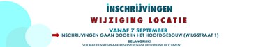 Banner inschrijvingen 2020 2021