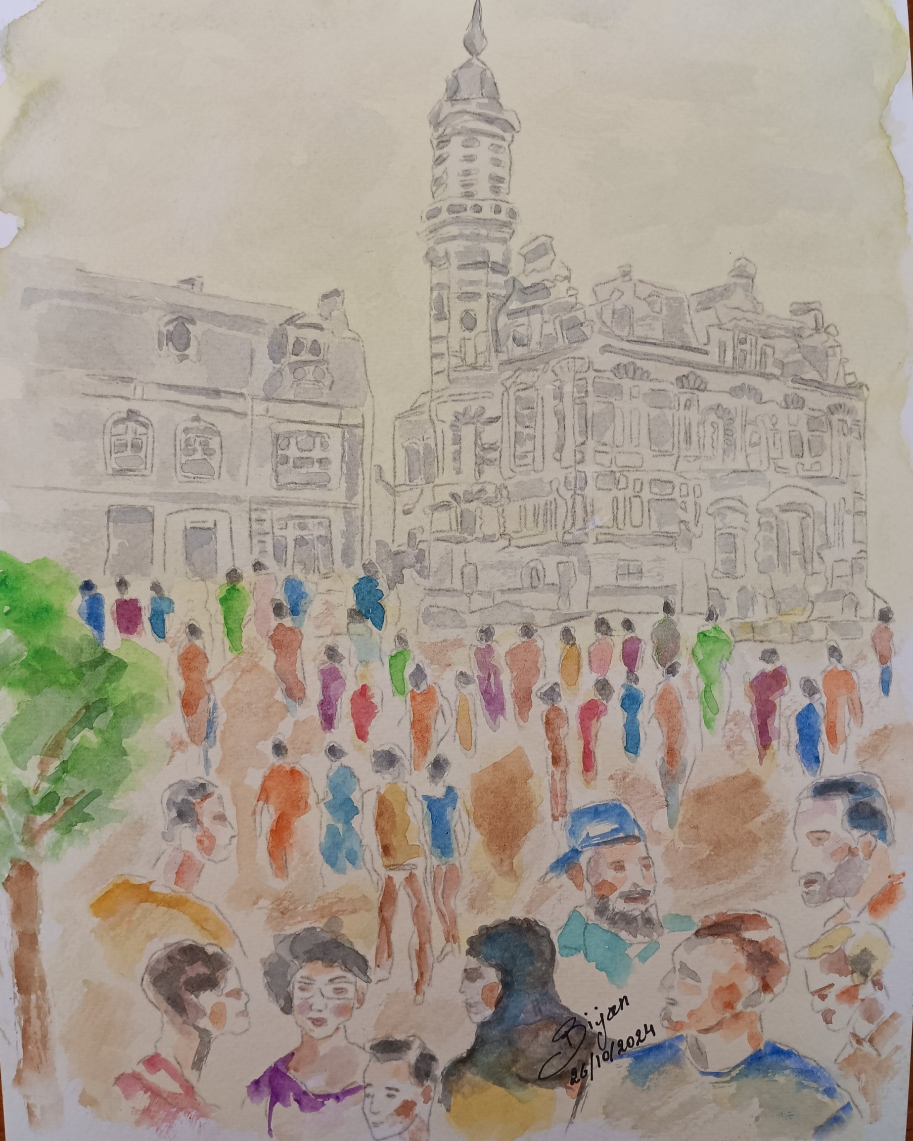 OCMW   artistieke wedstrijd   Ghalamkaripour